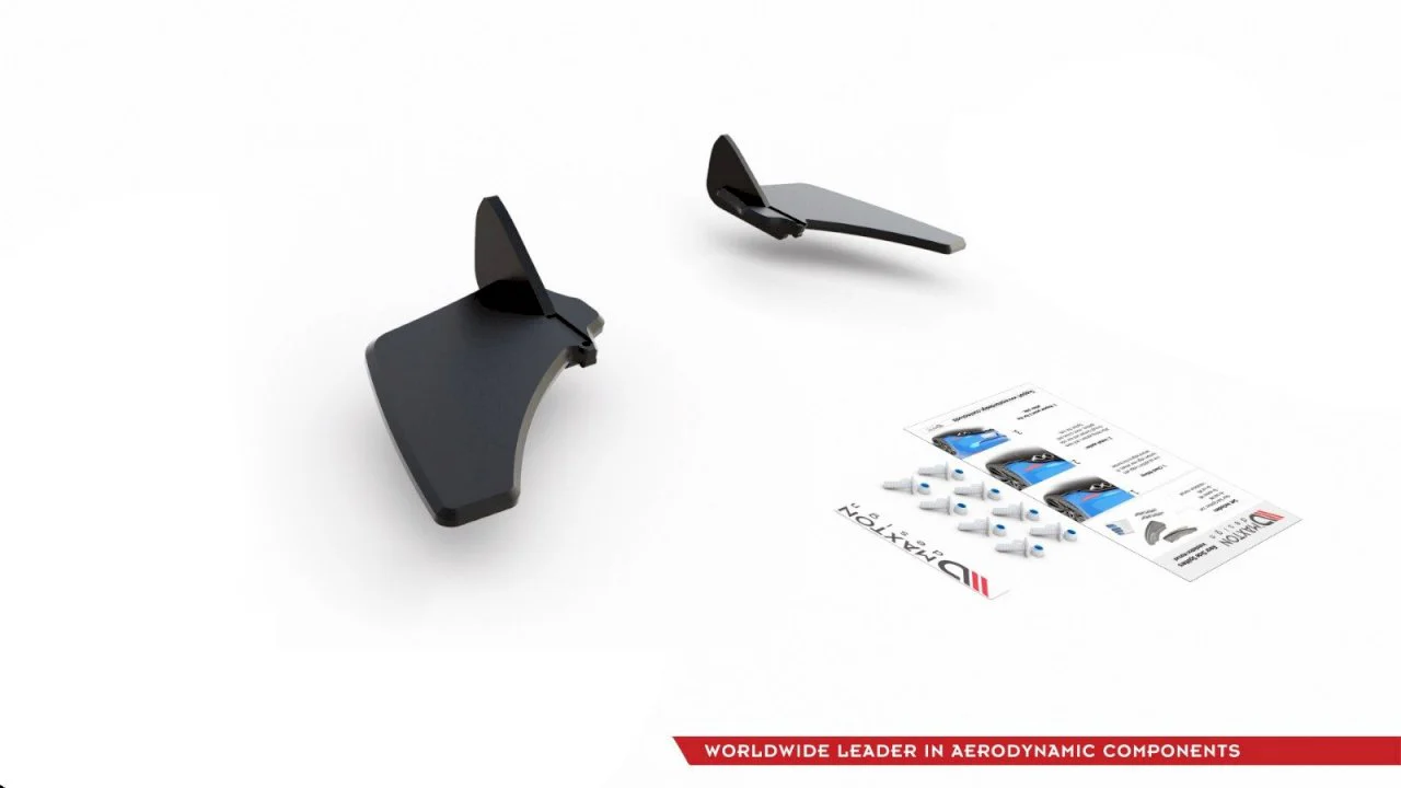 Maxton Design Racing Rear Side Splitters/Spats V.1 for Volkswagen Golf MK7 GTI (2013-2016) - Image 11