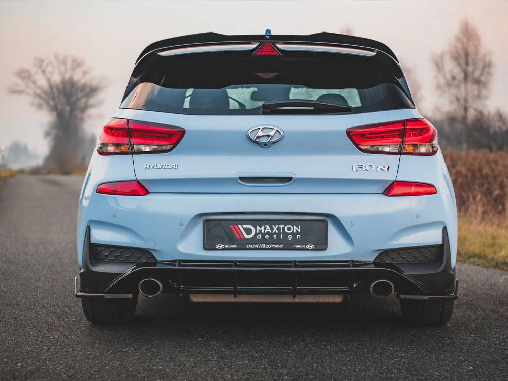 Maxton Design Rear Side Splitters (+Flaps) V.7 HYUNDAI I30N MK3 HATCHBACK (2017-2020) - Image 3