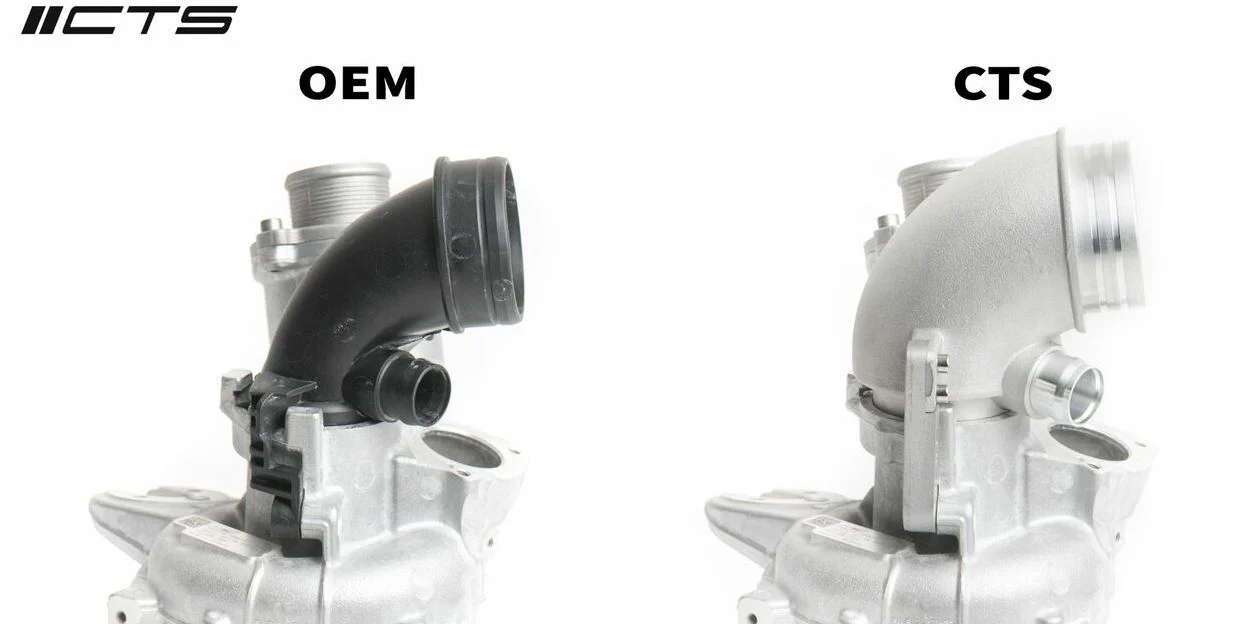 CTS Turbo 1.8T/2.0T MQB Gen3 Turbo Inlet Elbow Pipe - Image 2
