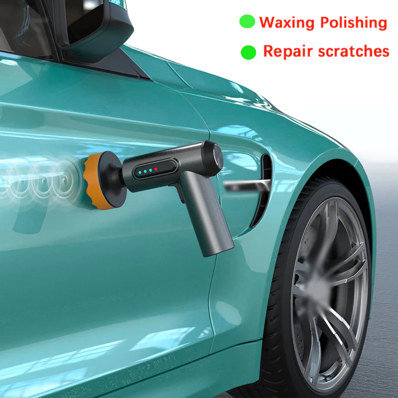 DAS Automotive - Cordless Machine Polisher 2000mAh Lithium-Ion Battery (Foam Pads Included) - Image 4
