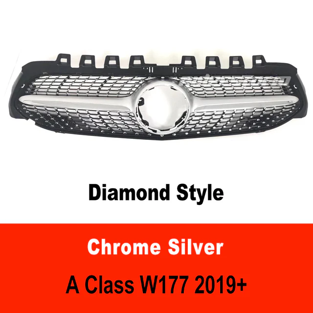 DAS Automotive - Mercedes Benz A Class W177 Replacement Front Grille (2018+ Models) - Image 8