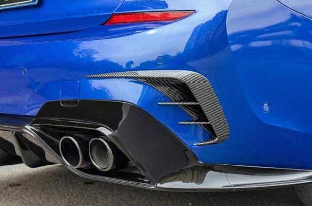 DAS Automotive Rear Bumper Canard Kit for BMW 3 Series (2020-2021) - Image 6