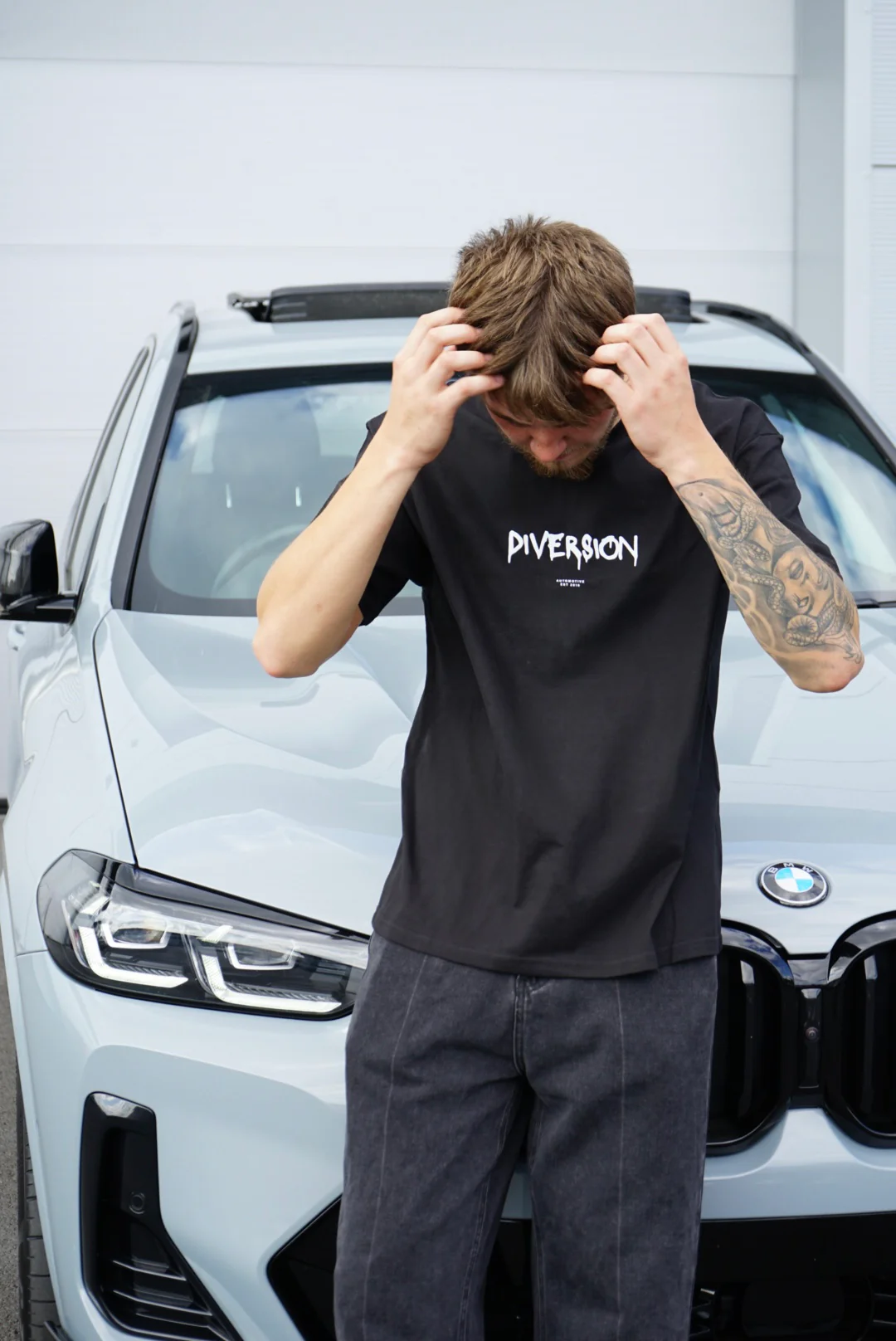 ‘DIVERSION' Dripping Branded T-Shirt (UNISEX) - Image 2