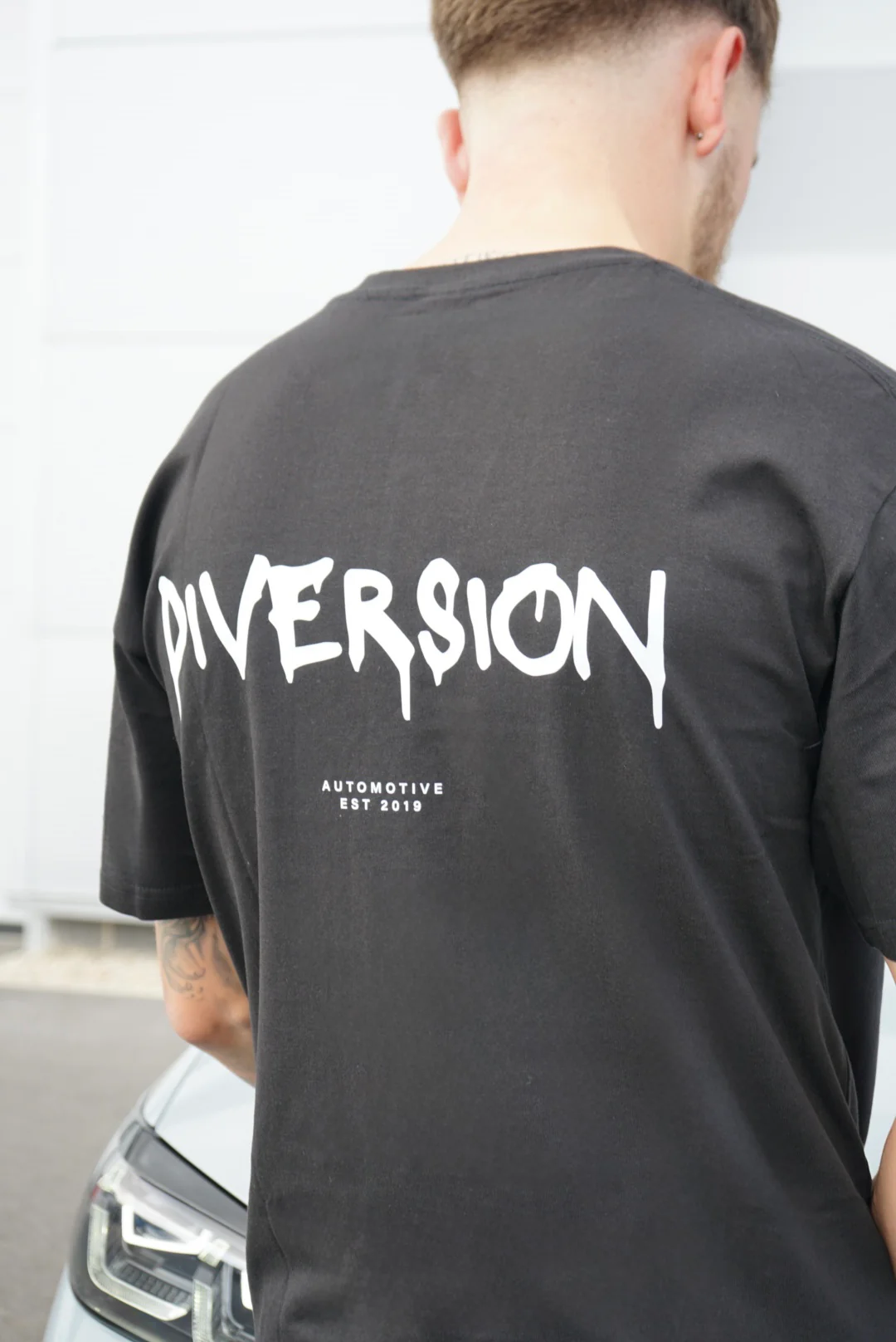 ‘DIVERSION' Dripping Branded T-Shirt (UNISEX) - Image 4