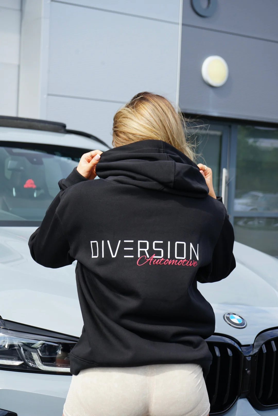 ‘DIVERSION' Automotive Official Logo Branded Soft Lined Hoodie (UNISEX) - Image 2