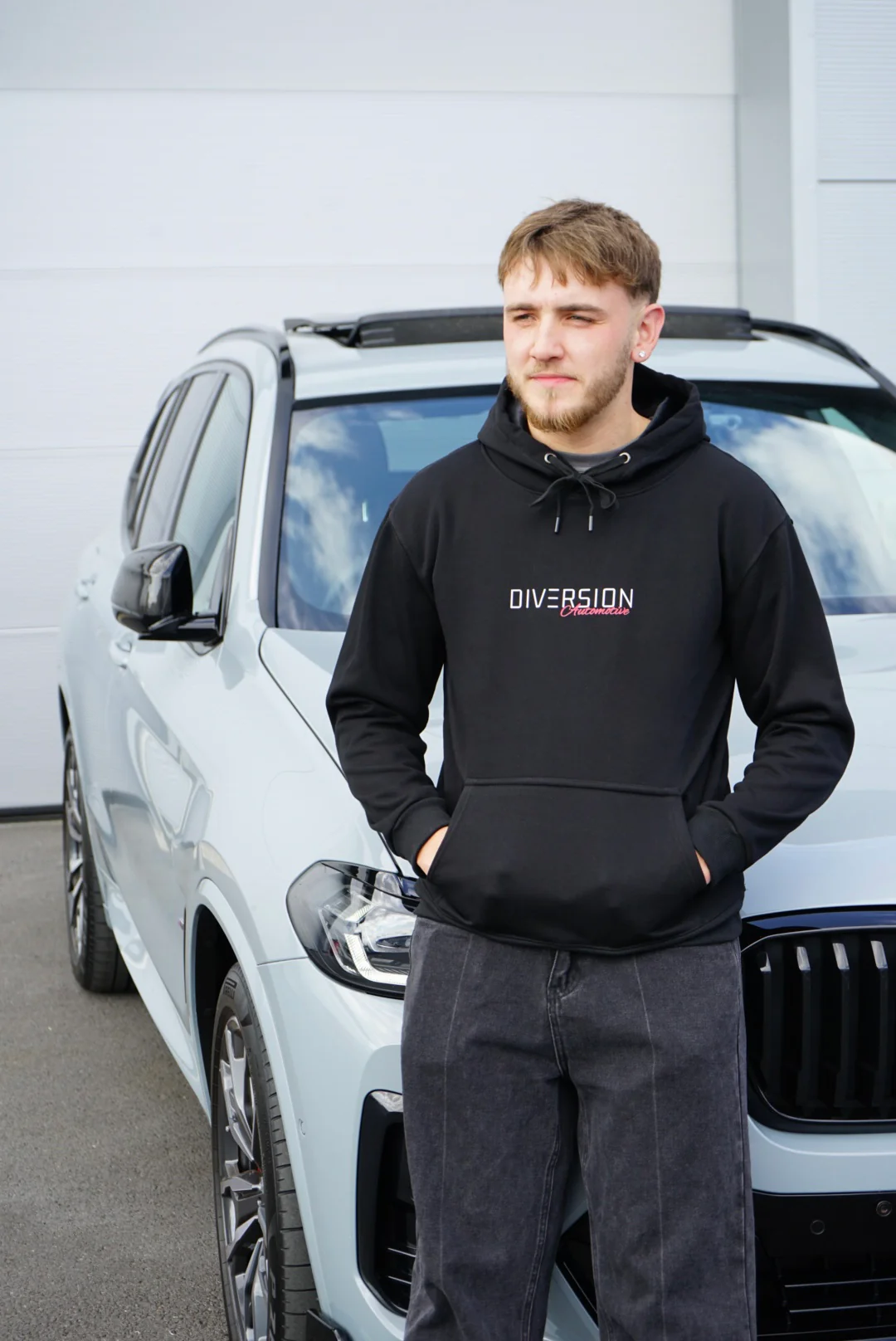 ‘DIVERSION' Automotive Official Logo Branded Soft Lined Hoodie (UNISEX) - Image 3
