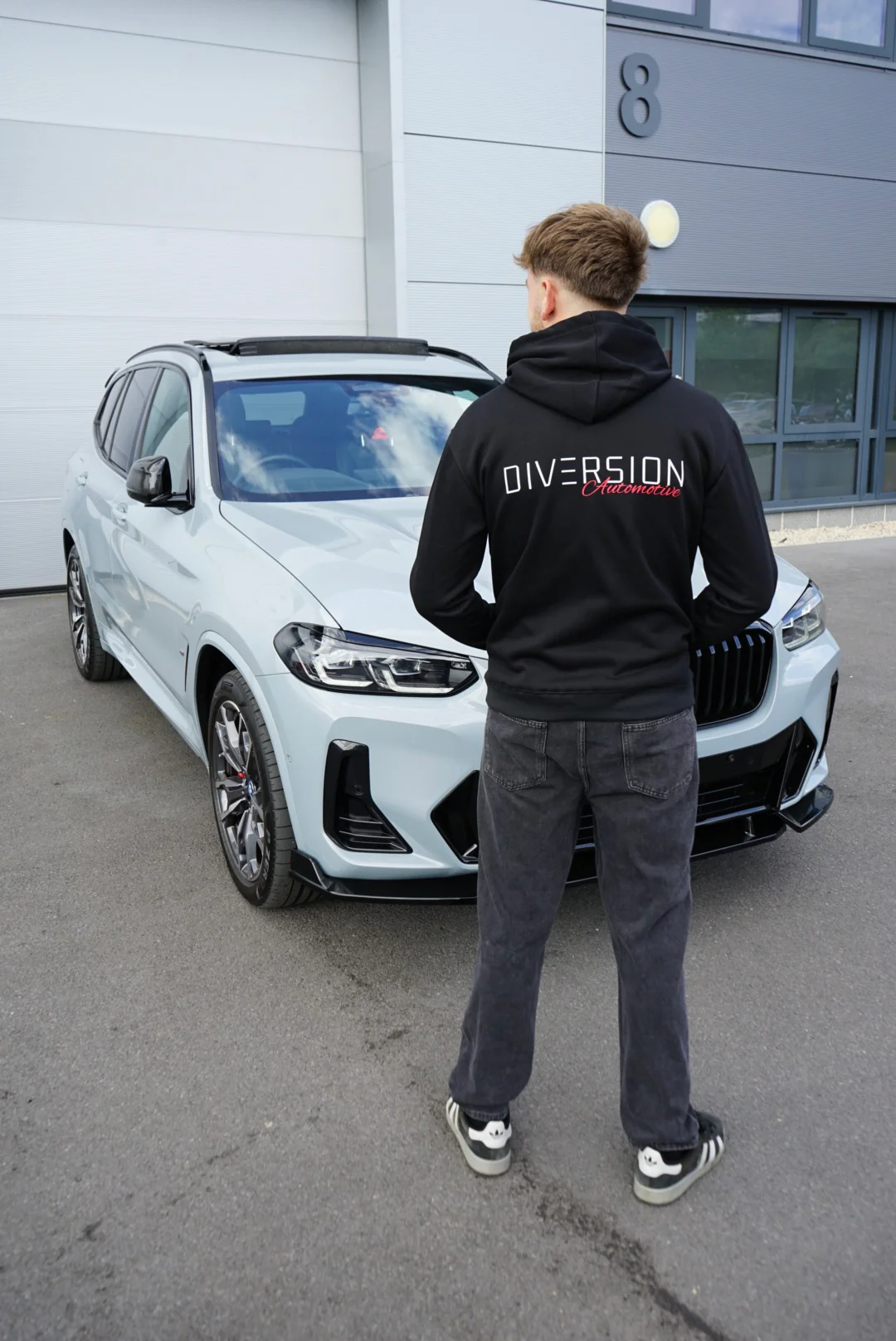 ‘DIVERSION' Automotive Official Logo Branded Soft Lined Hoodie (UNISEX) - Image 4