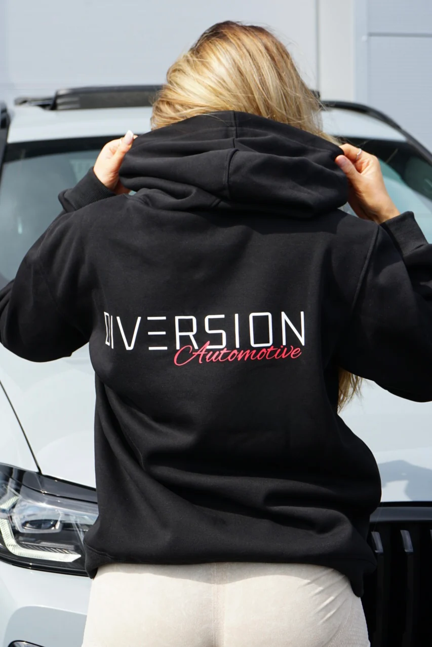 ‘DIVERSION' Automotive Official Logo Branded Soft Lined Hoodie (UNISEX) - Image 7