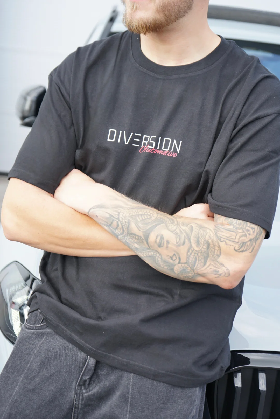 ‘DIVERSION Automotive' Original Branded T-Shirt (UNISEX) - Image 2