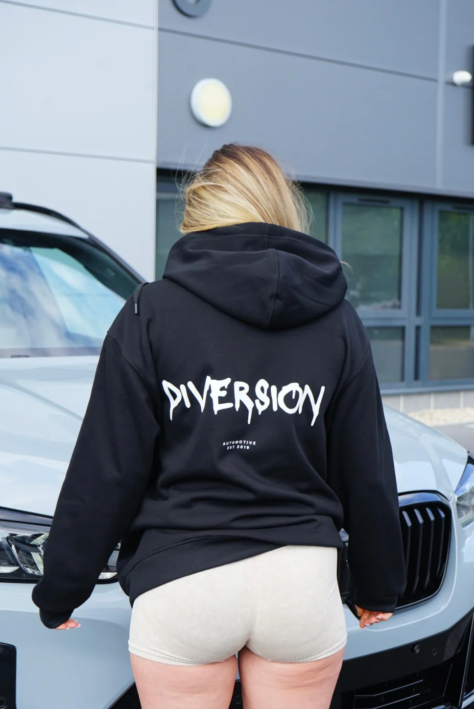 ‘DIVERSION' Dripping Branded Soft Lined Hoodie (UNISEX) - Image 7