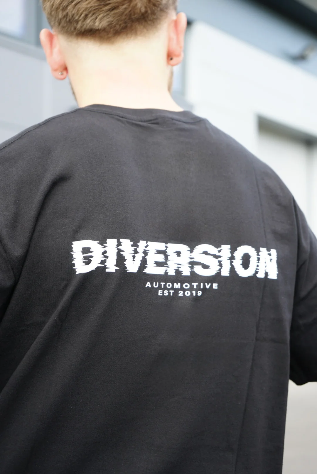 ‘DIVERSION' Glitch Branded T-Shirt (UNISEX) - Image 3