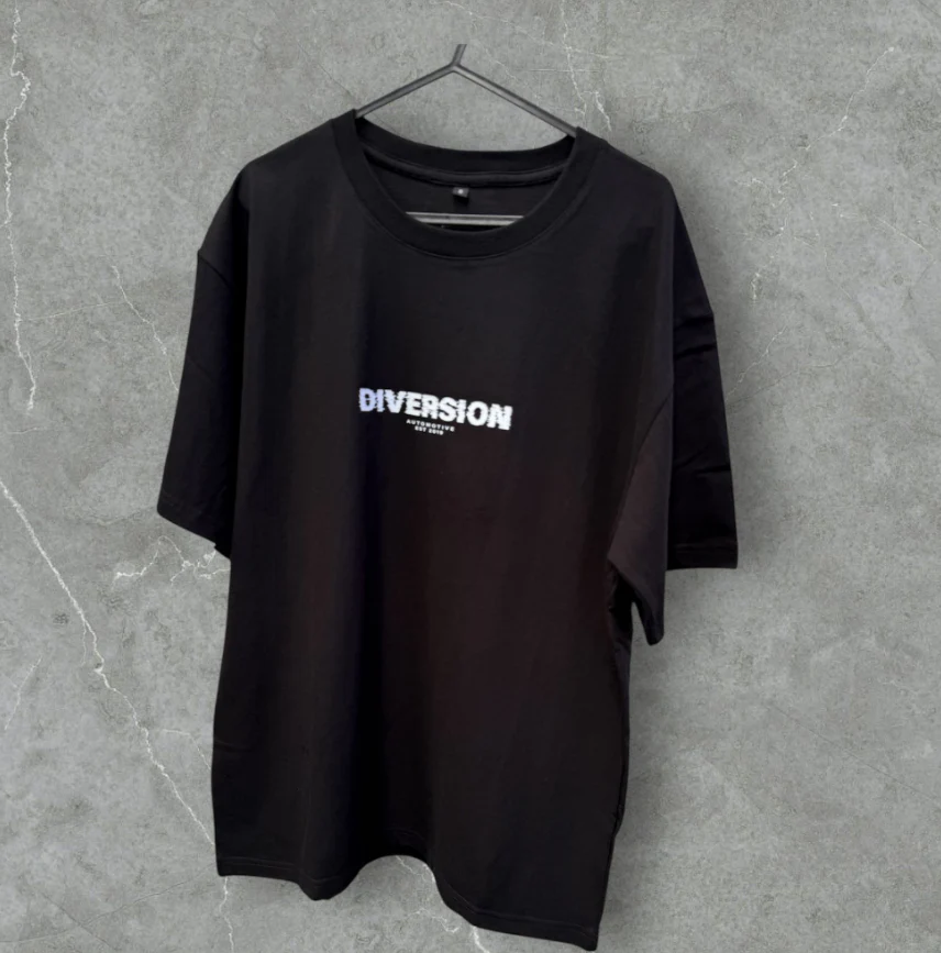 ‘DIVERSION' Glitch Branded T-Shirt (UNISEX) - Image 5