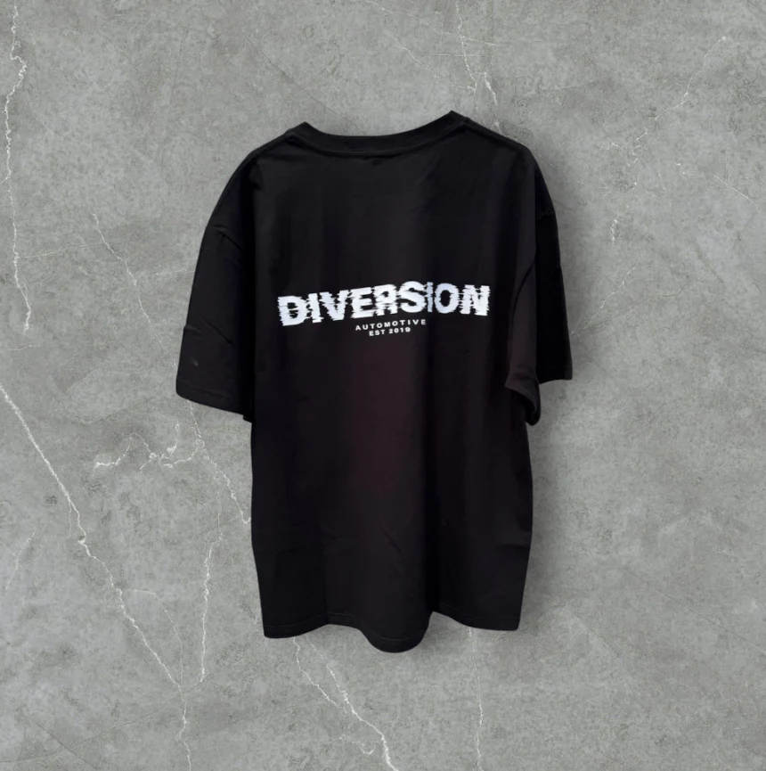 ‘DIVERSION' Glitch Branded T-Shirt (UNISEX) - Image 6