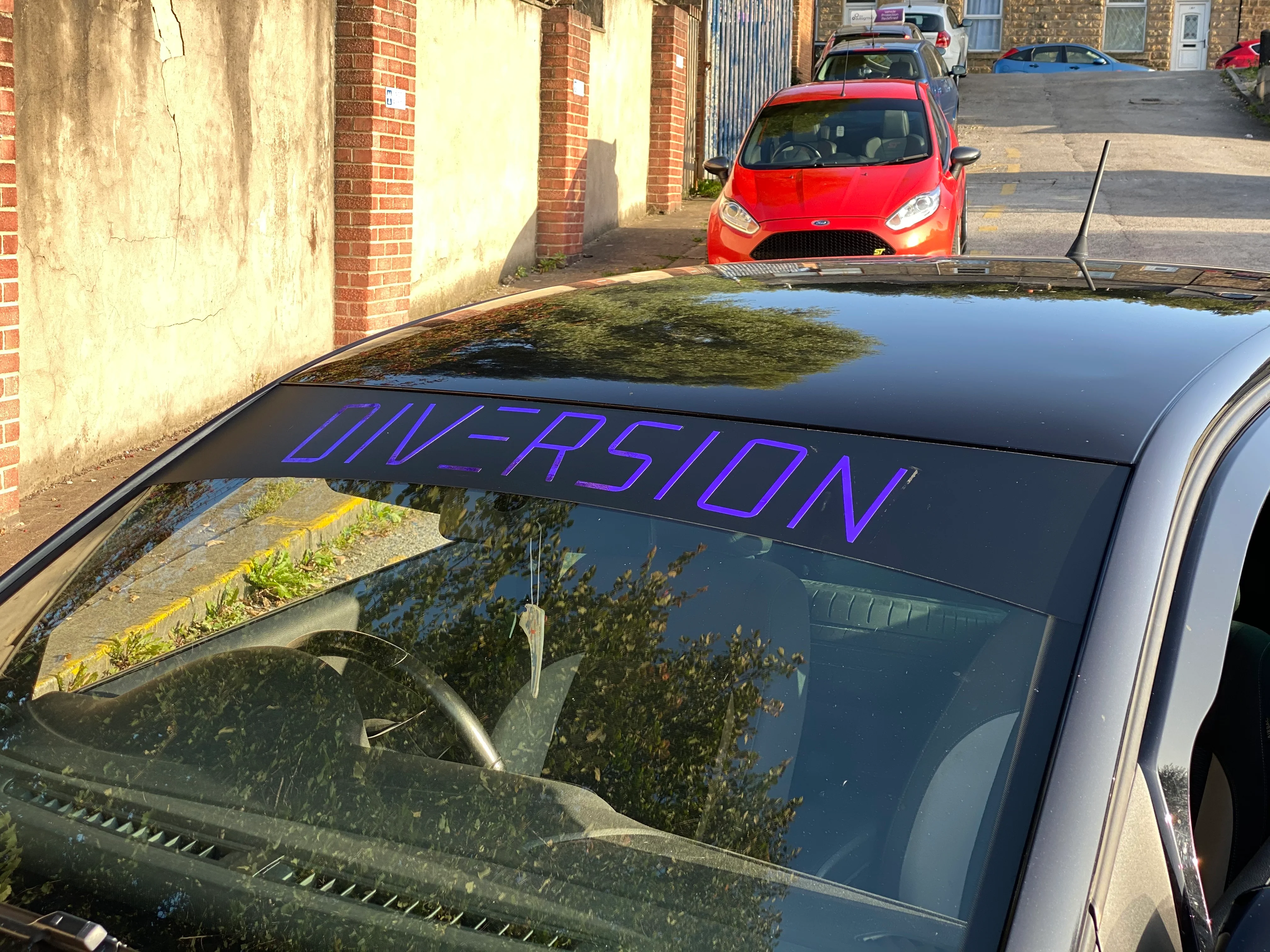 DIVERSION Sun Strip / Window Banner (Purple) - Image 4