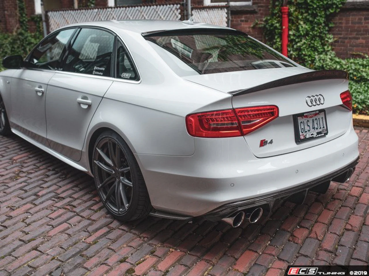 ECS Carbon Fibre Rear Bumper Side Splitters - B8.5 S4 / A4 S-Line Facelift - Image 3