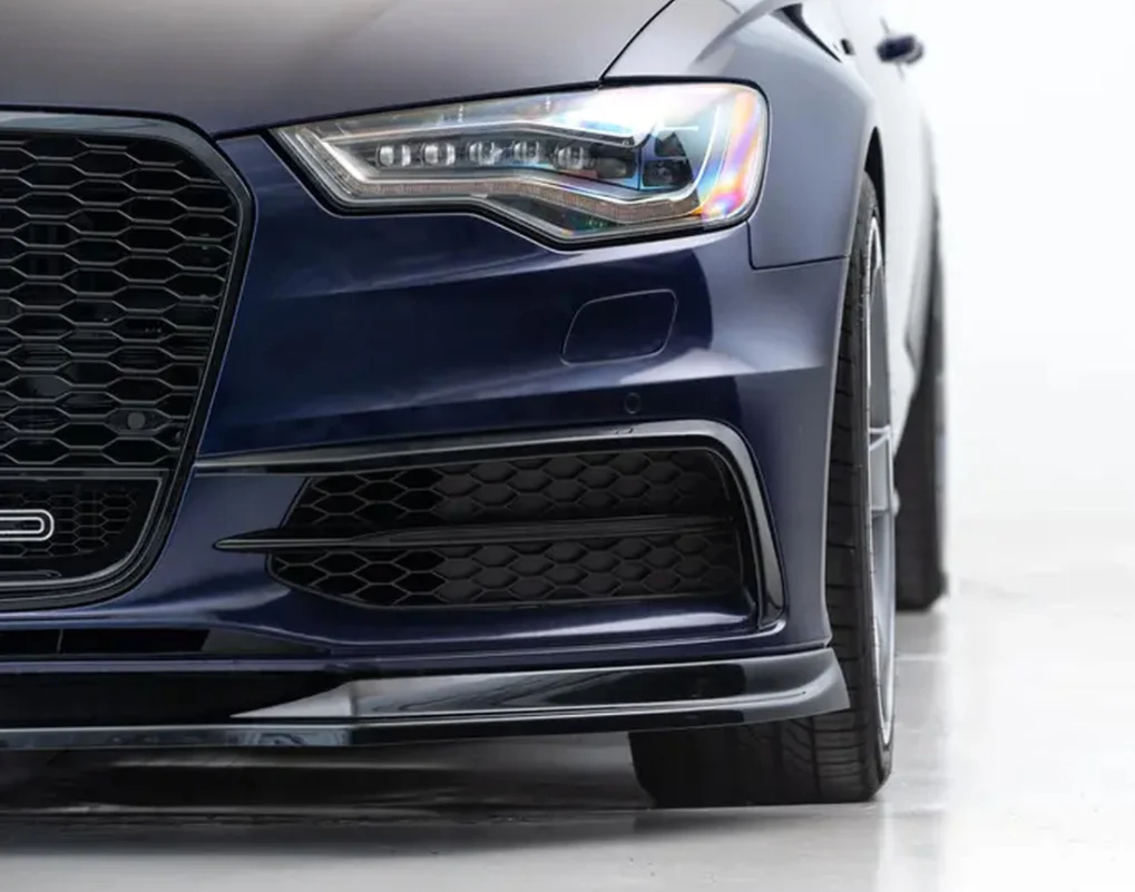 ECS Front Spoiler in Gloss Black - A6/S6 C7 Pre-Facelift (2012-2015) - Image 2