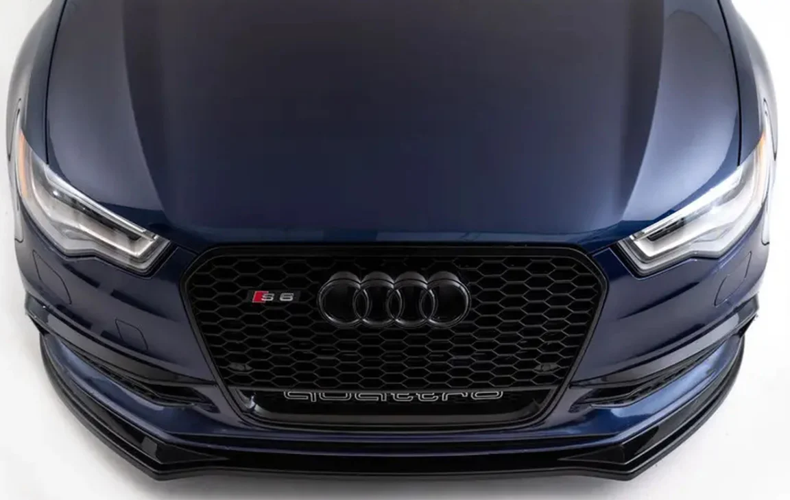 ECS Front Spoiler in Gloss Black - A6/S6 C7 Pre-Facelift (2012-2015) - Image 4