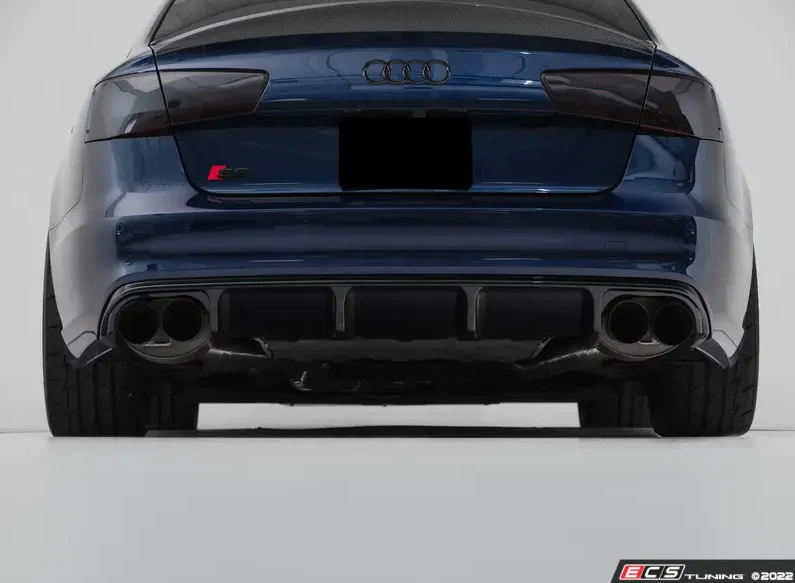 ECS Rear Diffuser in Gloss Black - Audi S6 C7 Pre-Facelift (2012-2015) - Image 10