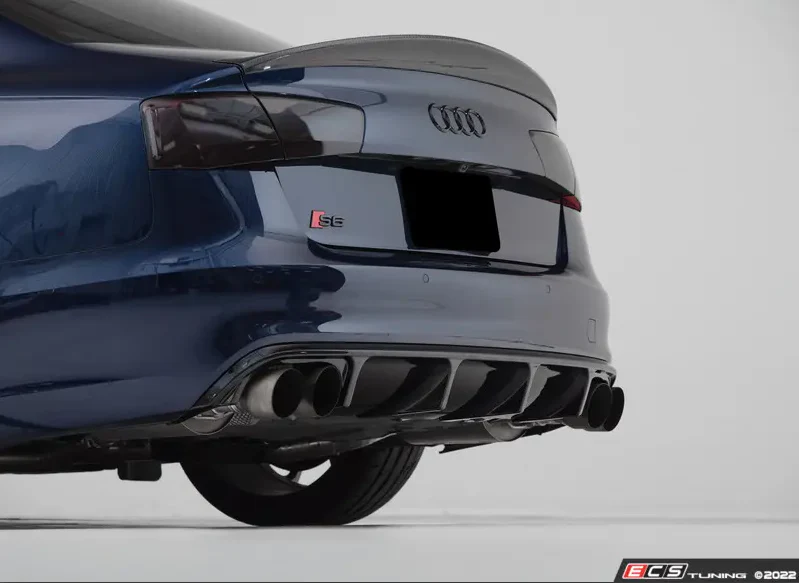 ECS Rear Diffuser in Gloss Black - Audi S6 C7 Pre-Facelift (2012-2015) - Image 11