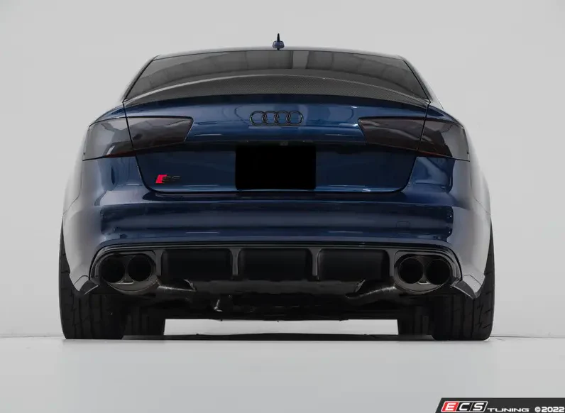 ECS Rear Diffuser in Gloss Black - Audi S6 C7 Pre-Facelift (2012-2015) - Image 6