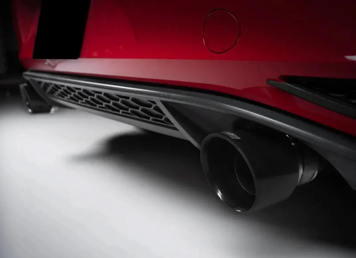 ECS Tuning 4" OE Fit Exhaust Tips - Black Chrome - Pair - Mk6/Mk7 GTI - Image 3