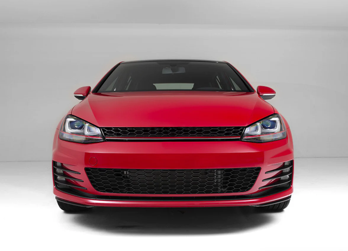 ECS Tuning - Badgeless Grille - With Red Strip MK7 GTI - Image 4