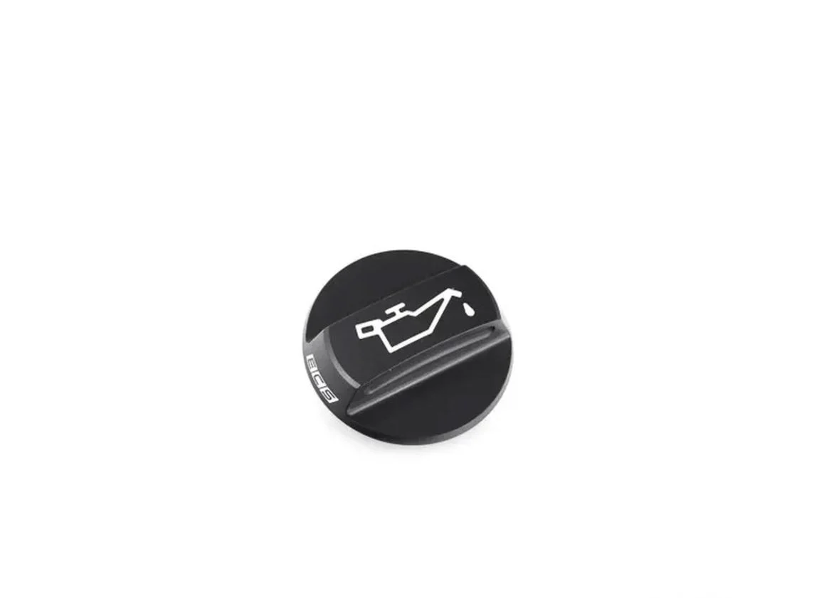 ECS Tuning Billet Engine Oil Cap - Black Anodized - B9 S4/S5