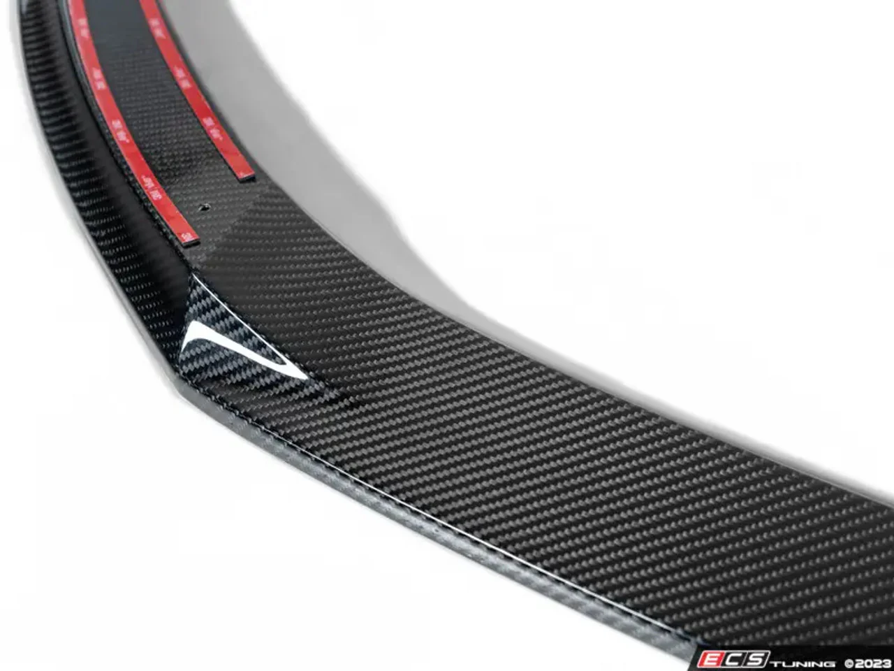 ECS Tuning Carbon Fiber Front Lip Spoiler (Saloon / Sedan ONLY) - 8V (Pre-Facelift) 15-16 S3 / A3 S-Line - Image 3