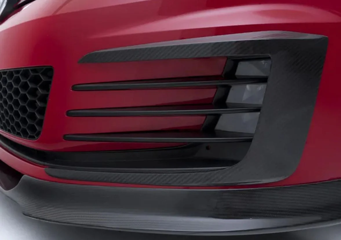 ECS Tuning Carbon Fibre Front Bumper Grille Flare Set - Mk7 GTI - Image 2