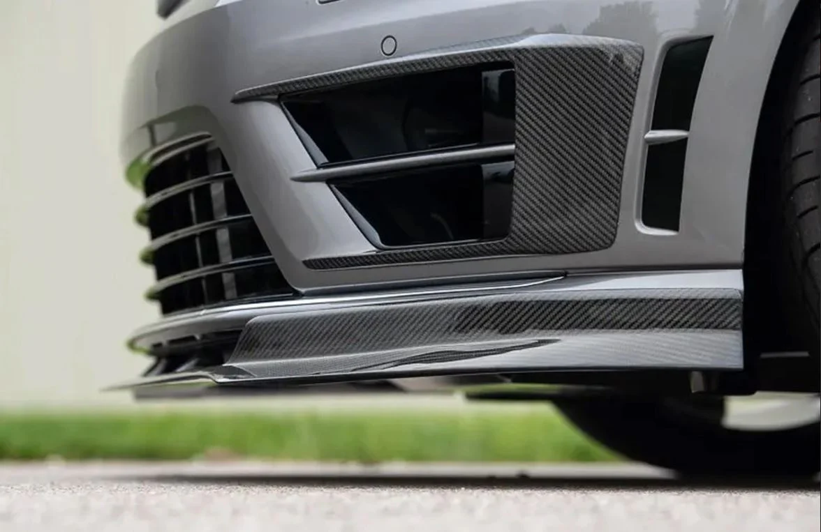 ECS Tuning Carbon Fibre Front Lip Spoiler - Golf Mk7 R - Image 4