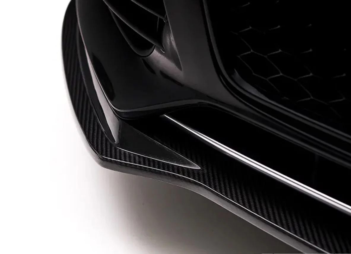 ECS Tuning Carbon Fibre Front Lower Spoiler - A4/S4 B8 - Image 3