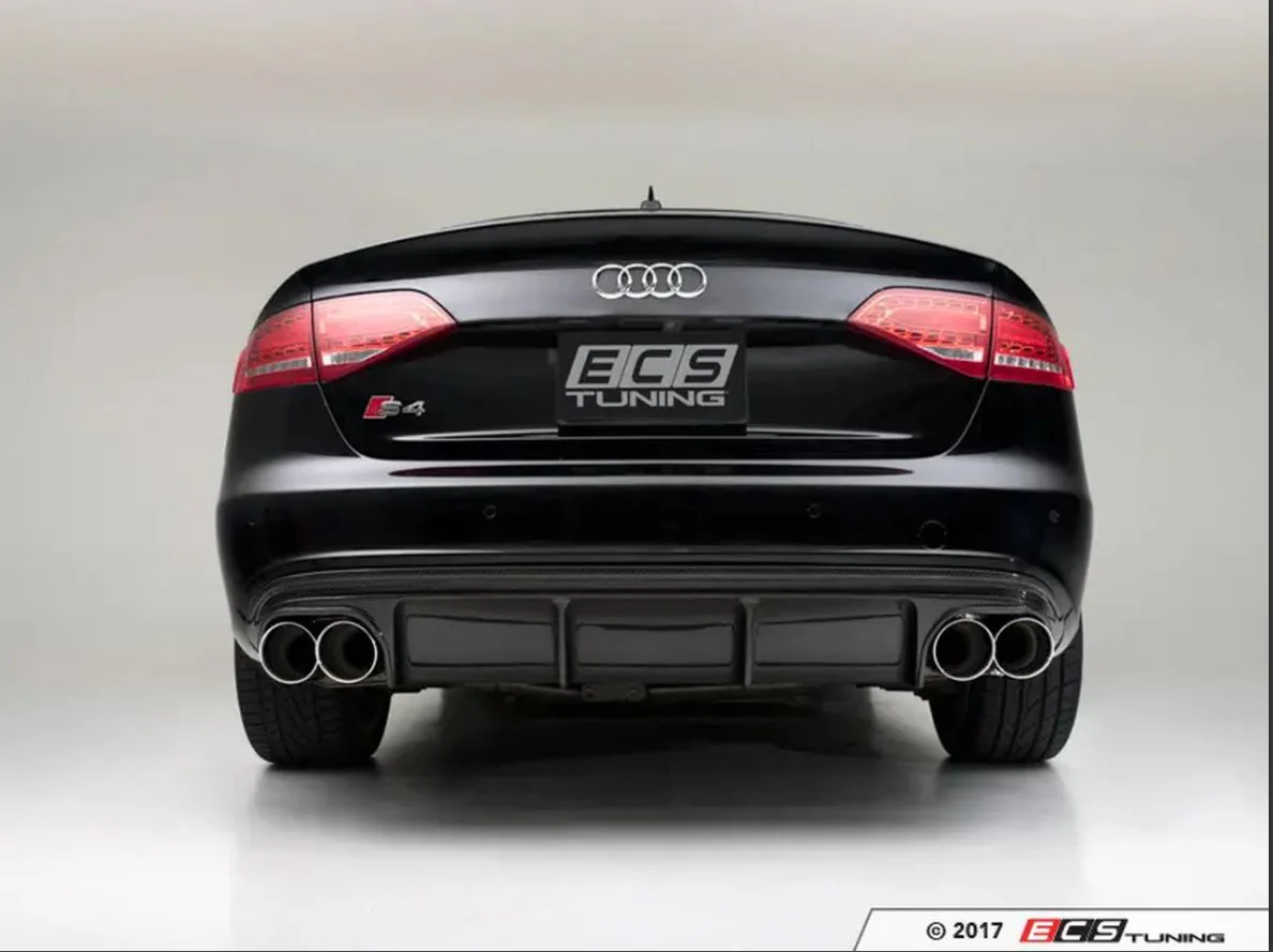 ECS Tuning Carbon Fibre Rear Diffuser - A4/S4 B8 - Image 3