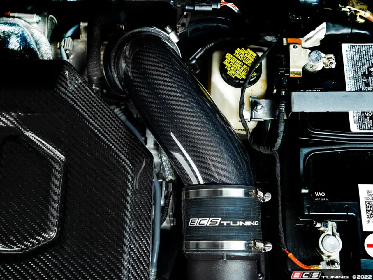 ECS Tuning Carbon Fibre Turbo Inlet Hose - MK8 Golf R / 8Y S3 - Image 4