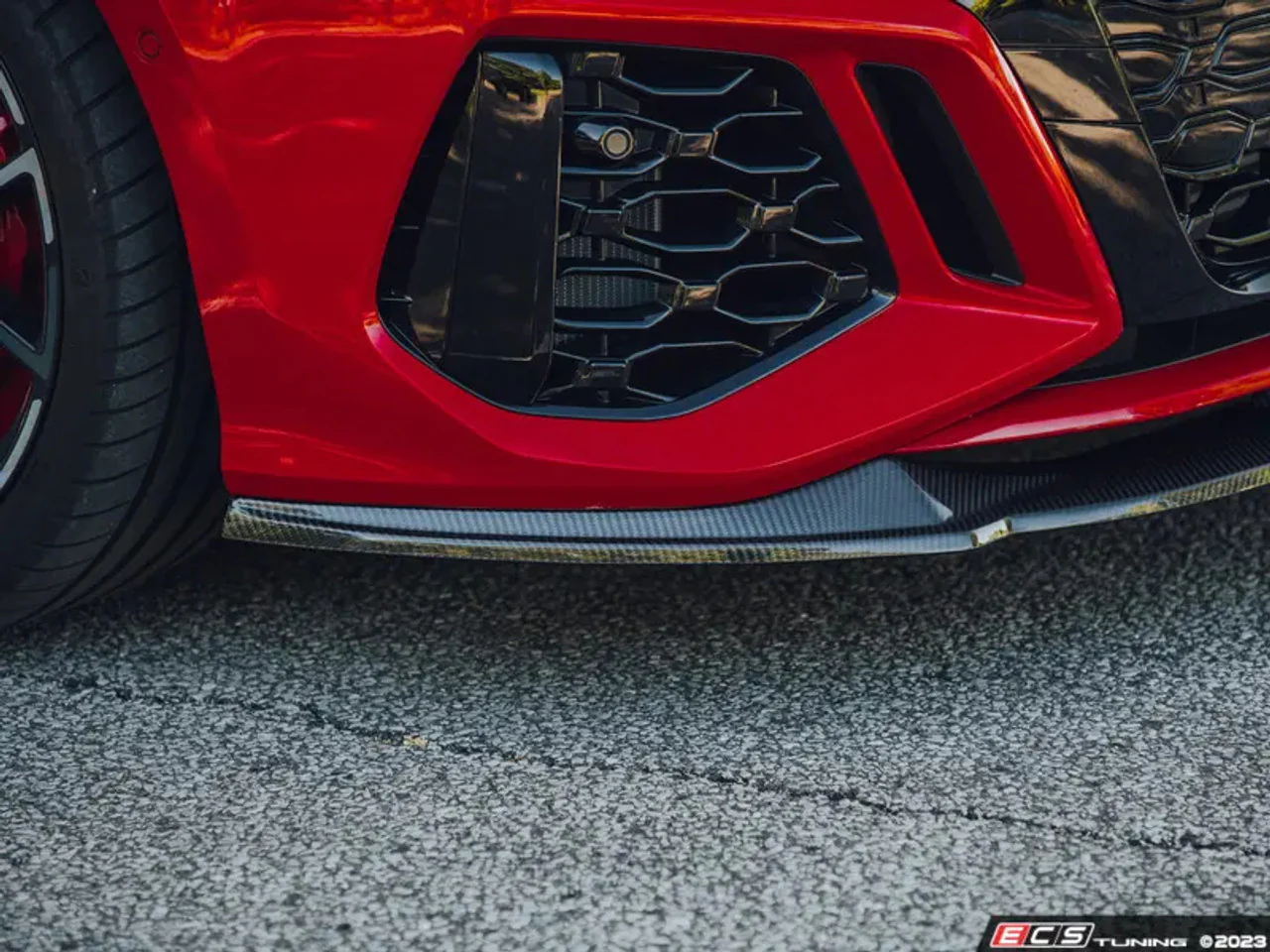 ECS Tuning Front Lip Carbon Fibre - 8Y RS3 - Image 4
