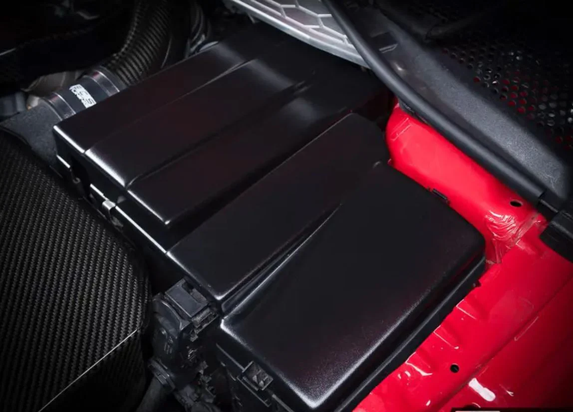 ECS Tuning Fuse Box / ECU Cover Black - 2.0T Gen 3 EA888 - Image 3