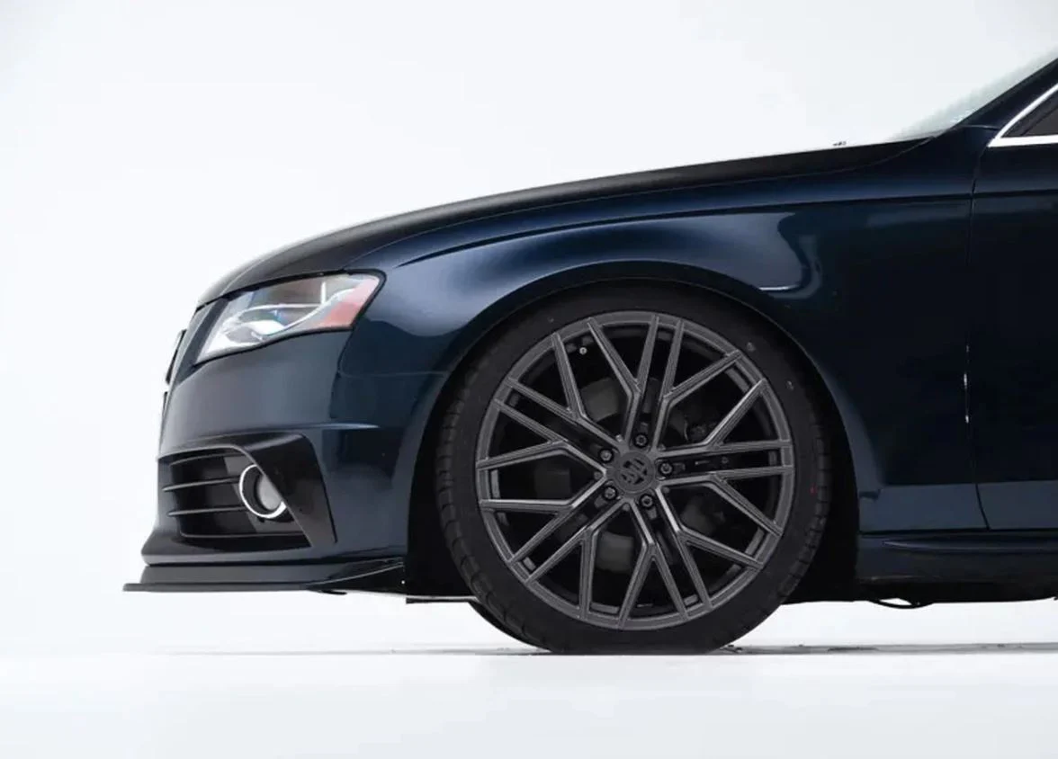 ECS Tuning Gloss Black Front Splitter - A4/S4 B8 - Image 4
