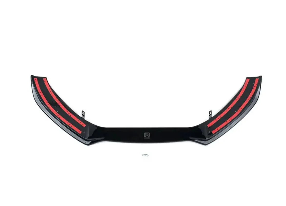 ECS Tuning Gloss Black Front Splitter - A4/S4 B8 - Image 5