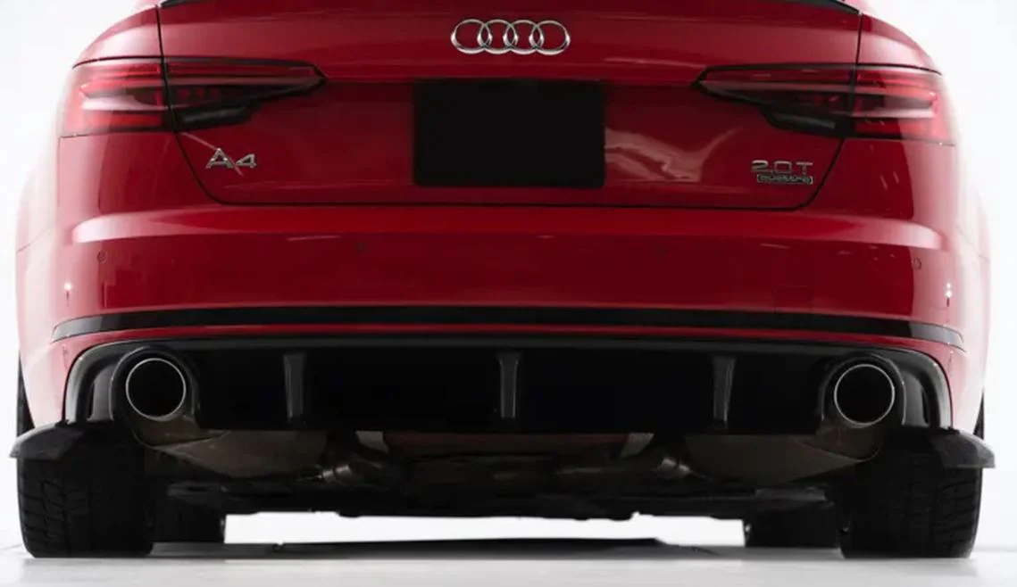 ECS Tuning Gloss Black Rear Diffuser - A4 B9 S-Line Pre-Facelift - Image 2