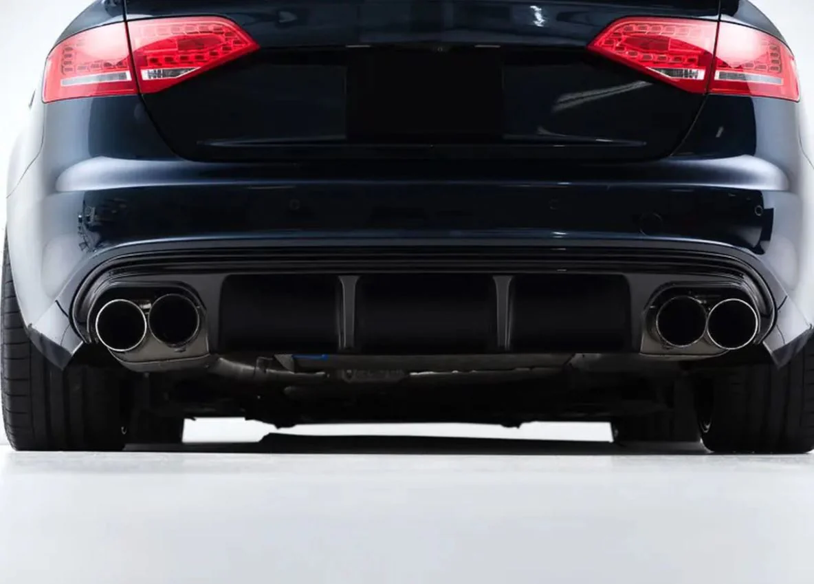 ECS Tuning Gloss Black Rear Diffuser - S4 B8 - Image 3