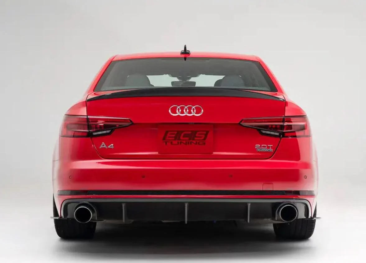 ECS Tuning Gloss Black Rear Spoiler - A4/S4 B9 - Image 4
