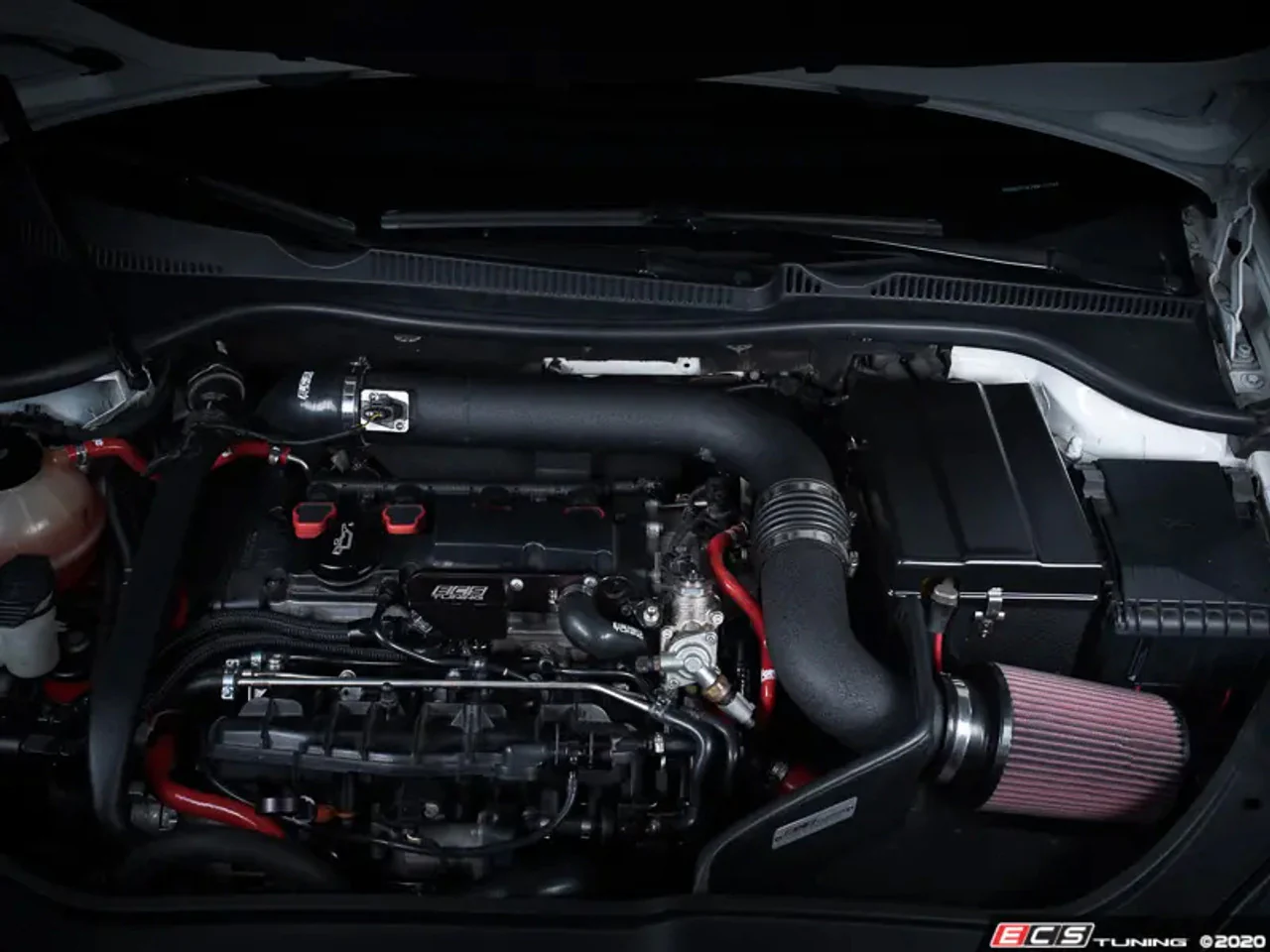 ECS Tuning Matte Black Battery Cover Kit - Mk5 Platform - Image 2