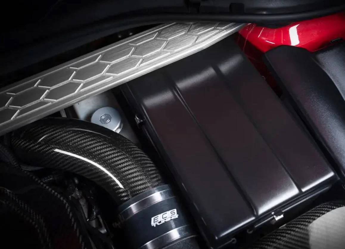 ECS Tuning Matte Black Battery Cover Kit - MQB - Image 5