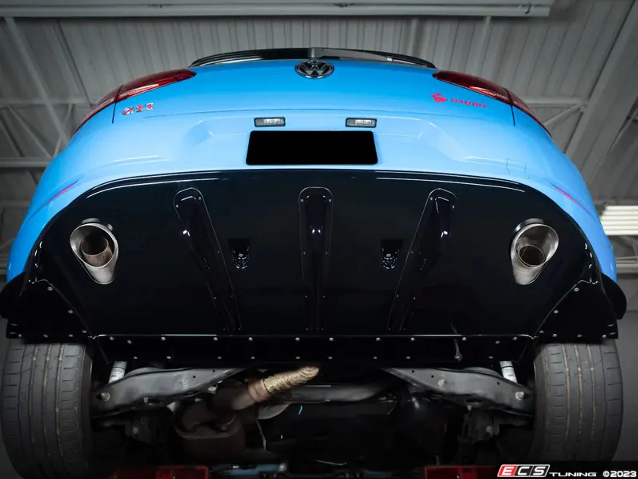 ECS Tuning MK7.5 GTI Functional Aerodynamic Rear Diffuser Kit - Image 3