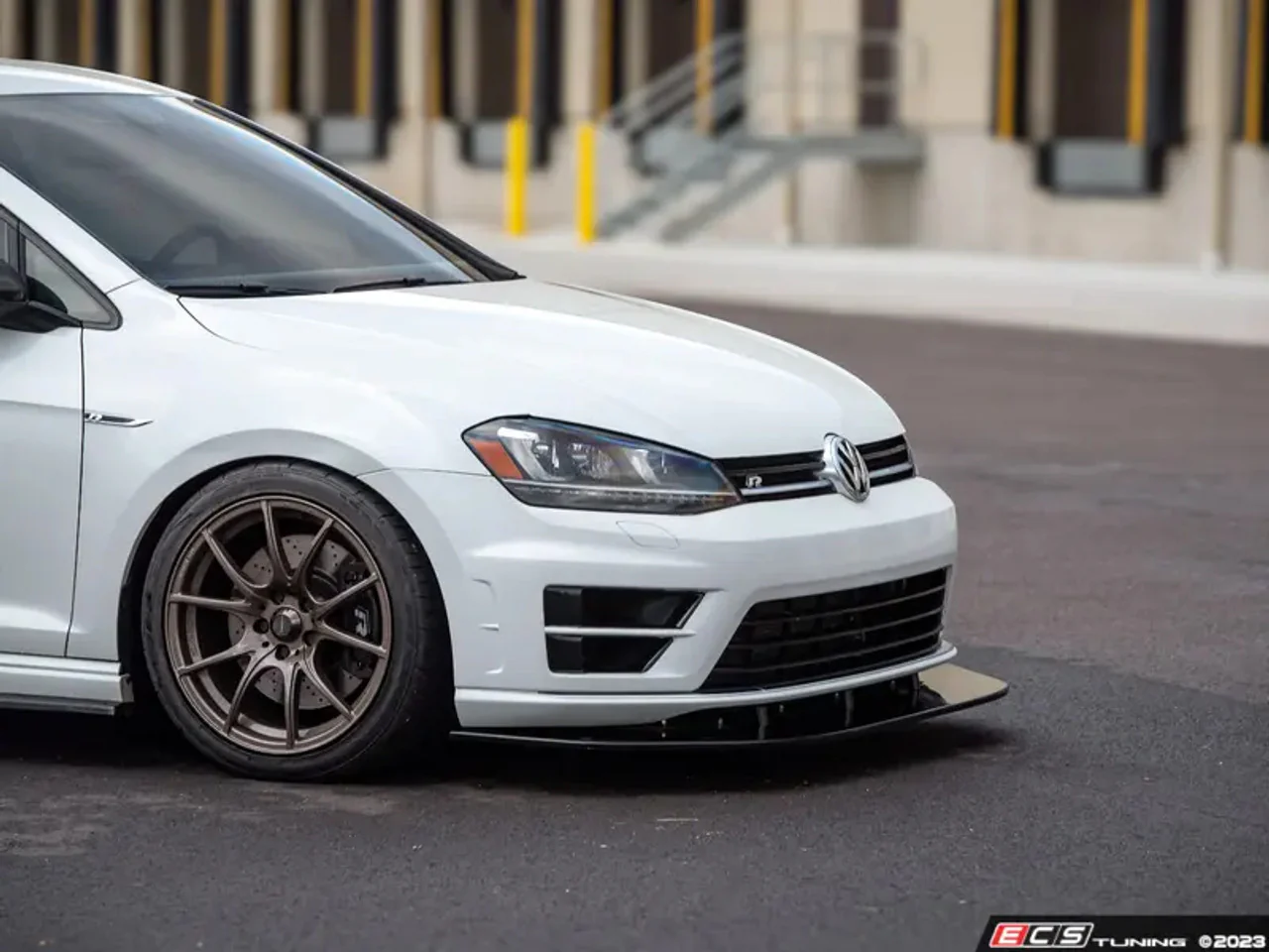 ECS Tuning MK7/MK7.5 GTI/Golf R Functional Aerodynamic Front Splitter - Image 5