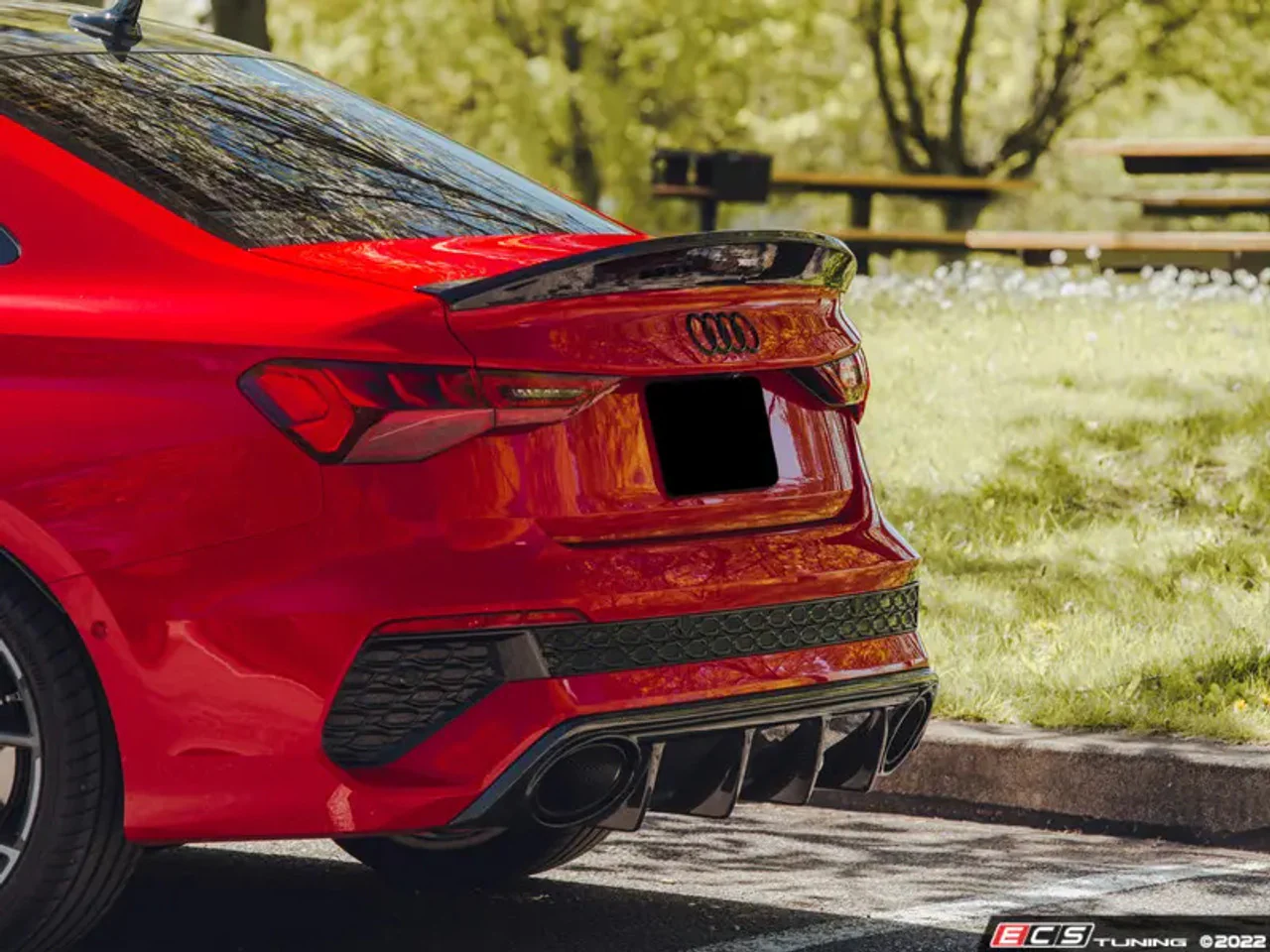 ECS Tuning Rear Diffuser Carbon Fibre - 8Y RS3 - Image 2