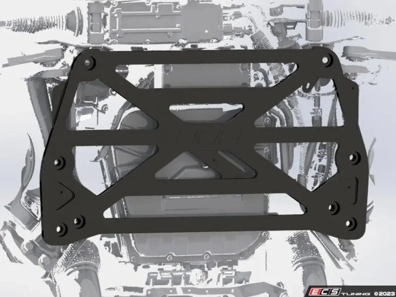 ECS Tuning RS7 Underbody X-Brace - C7 A6 / A7 / S6 / S7 / RS7 - Image 3