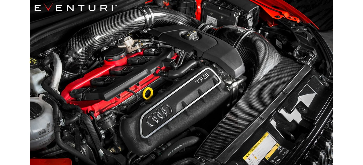 Eventuri Audi RS3 8V (Pre-Facelift 15-16) Carbon Fibre Air Intake System - Image 2