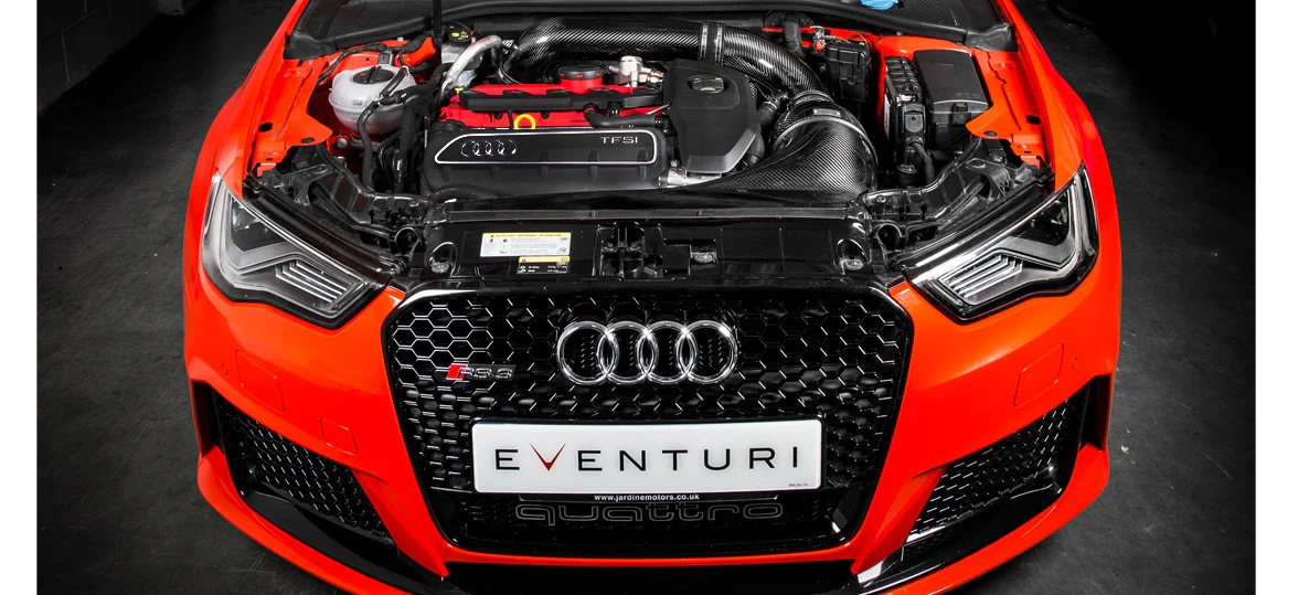 Eventuri Audi RS3 8V (Pre-Facelift 15-16) Carbon Fibre Air Intake System - Image 3