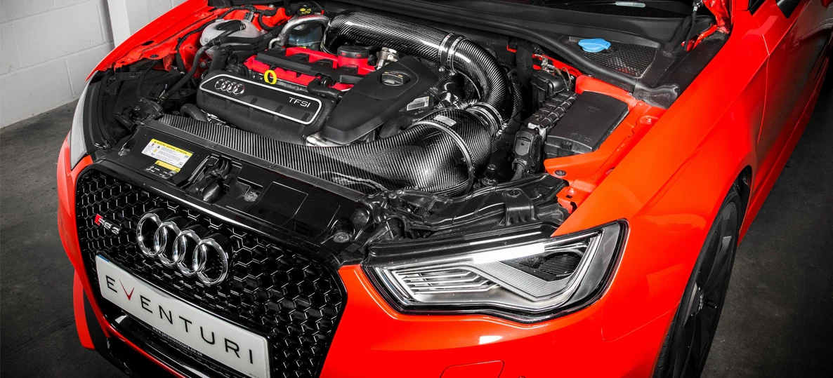 Eventuri Audi RS3 8V (Pre-Facelift 15-16) Carbon Fibre Air Intake System - Image 5