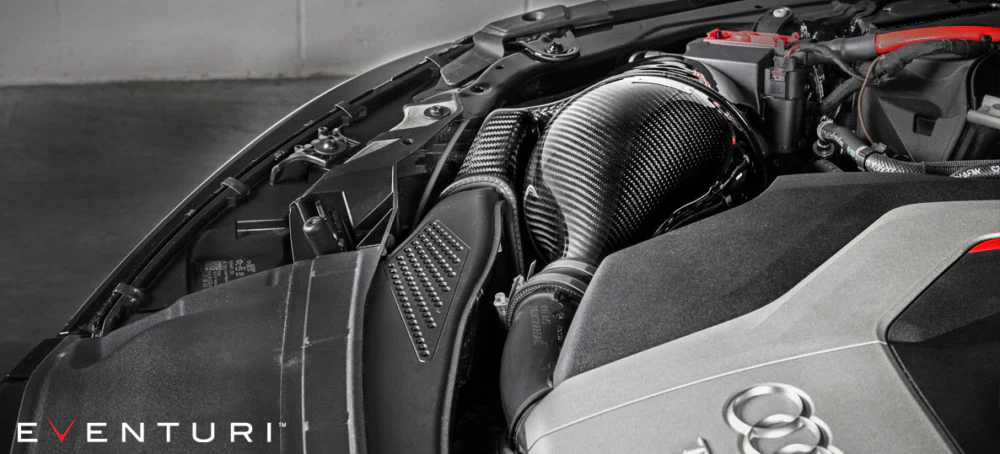 Eventuri Audi S4/S5 (B9) 3.0 V6 Turbo Carbon Fibre Air Intake System - Image 3